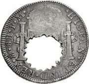 3 Guilder, Guyana, 1808 reverse image