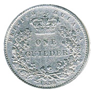 1 Guilder - William IV reverse image