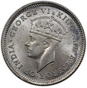 4 Pence - George VI obverse image