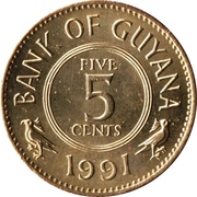 5 Cents reverse image