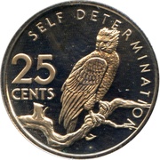 25 Cents Harpy - Set Issue reverse image