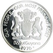 5 Dollars Independence; Silver issue obverse image