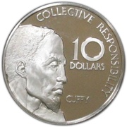 10 Dollars Independence reverse image