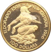 100 Dollars Independence reverse image