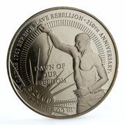 2000 Dollars Berbice Slave Rebellion, Guyana, 2013 reverse image