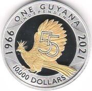 10 000 Dollars Independence reverse image