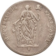 ½ Escalin obverse image