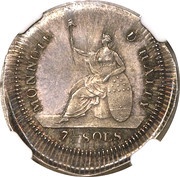 7½ Sols - Henri Christophe Essai obverse image