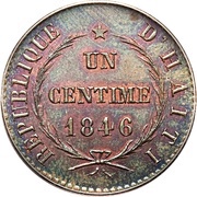 1 Centime obverse image