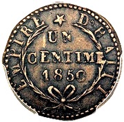 1 Centime obverse image