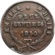 2 Centimes obverse image