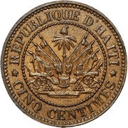 5 Centimes obverse image