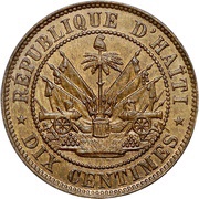 10 Centimes obverse image