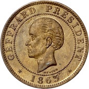 10 Centimes reverse image
