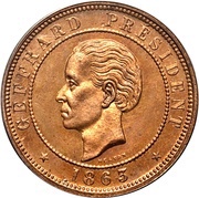 20 Centimes reverse image
