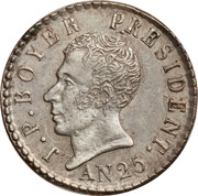25 Centimes reverse image
