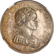 1 Crown - Henri Christophe Essai obverse image