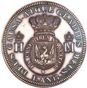 1 Crown - Henri Christophe Essai, Haiti, 1820 reverse image