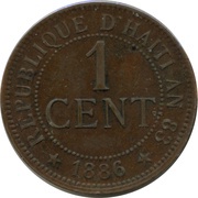 1 Centime obverse image