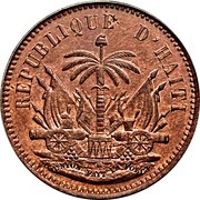 1 Centime Essai obverse image