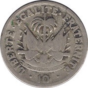 10 Centimes reverse image