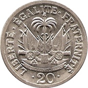 20 Centimes reverse image