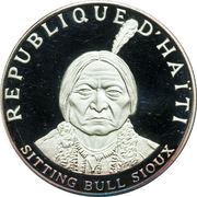 10 Gourdes Sitting Bull Sioux obverse image