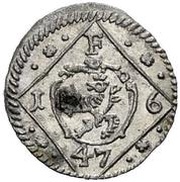 1 Pfennig - Ferdinand III Graz obverse image