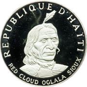 10 Gourdes Red Cloud Oglala Sioux obverse image