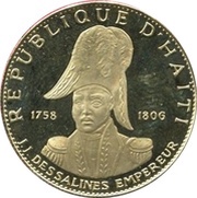 40 Gourdes J.J. Dessalines obverse image
