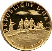 50 Gourdes Heroes of Vertieres obverse image
