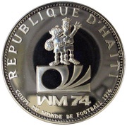 50 Gourdes 1974 World Cup obverse image