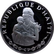 50 Gourdes Woman and Child obverse image