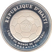 50 Gourdes 1978 World Cup obverse image
