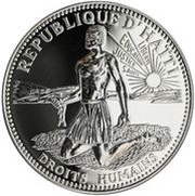 50 Gourdes Human Rights obverse image