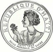 50 Gourdes World Queen of Sugar Cane obverse image