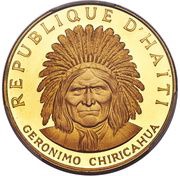 100 Gourdes Geronimo Chiricahua obverse image