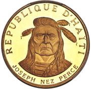 100 Gourdes Joseph Nez Perce obverse image