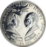 100 Gourdes Sadat-Begin Peace Talks obverse image