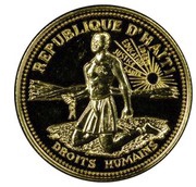 250 Gourdes Human Rights obverse image