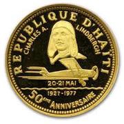 250 Gourdes Charles Lindbergh obverse image