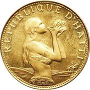 500 Gourdes Mermaid obverse image