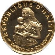 500 Gourdes Woman and Child obverse image