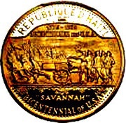 500 Gourdes Bicentenary of the United States obverse image
