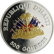 500 Gourdes New Millennium obverse image