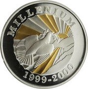 500 Gourdes New Millennium, Haiti, 1999 reverse image