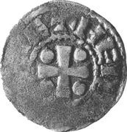 Denier - Henry I Mainz mint obverse image