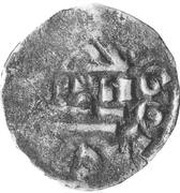 Denier - Henry I Mainz mint reverse image