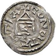 Denier - Henry I Konstanz mint, Holy Roman Empire, 919-936 reverse image