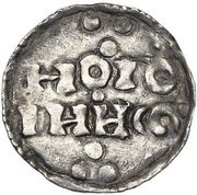 Denier - Otto I Huy mint, Holy Roman Empire, 936-962 reverse image